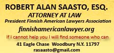 Robert A. Saasto, Lawyers