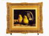 Framed oil painting - pears and a waterpitcher from Hillcrest Drive home