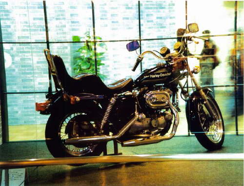 Elvis' last Harley Davidson, 1976 - his favorite