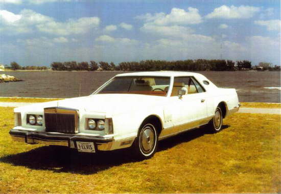 Lincoln Mark V, the last one Elvis bought