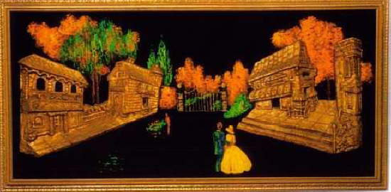 Painting from Jungle Room at Graceland