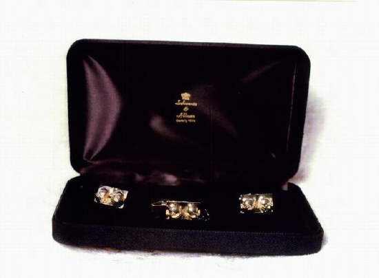 Elvis' Cuff Links and Tie Pin